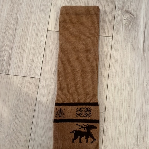 Organic 100% Sheep Wool Soft high thigh socks - Picture 4 of 4